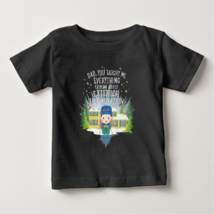 Camiseta De Bebé Navidades Vacaciones Iluminación exterior