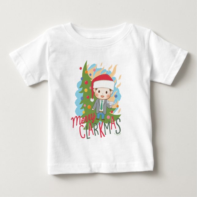 Camiseta De Bebé Navidades Vacation Merry Clarkmas (Anverso)