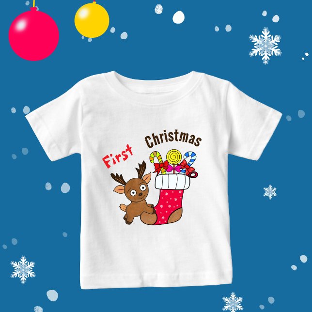 Camiseta De Bebé Navidades venados (Subido por el creador)