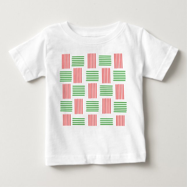 Camiseta De Bebé Navidades Weave (Anverso)