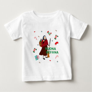Camiseta De Bebé navidades Witch buona Befana