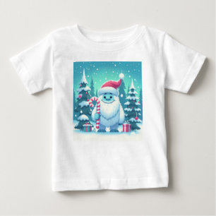 Camiseta De Bebé Navidades/yeti de invierno