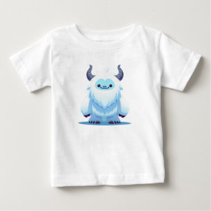 Camiseta De Bebé Navidades/yeti de invierno
