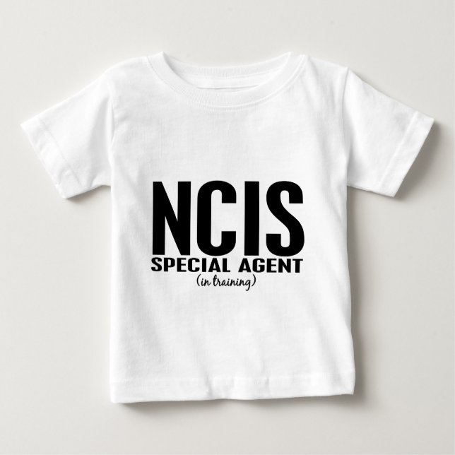 Camiseta De Bebé NCIS Special Agent In Training 1 (Anverso)