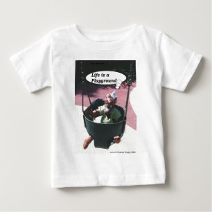 Camiseta De Bebé Nebby III en el oscilación