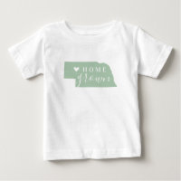 Nebraska Home Grown | Mapa estatal de colores edit