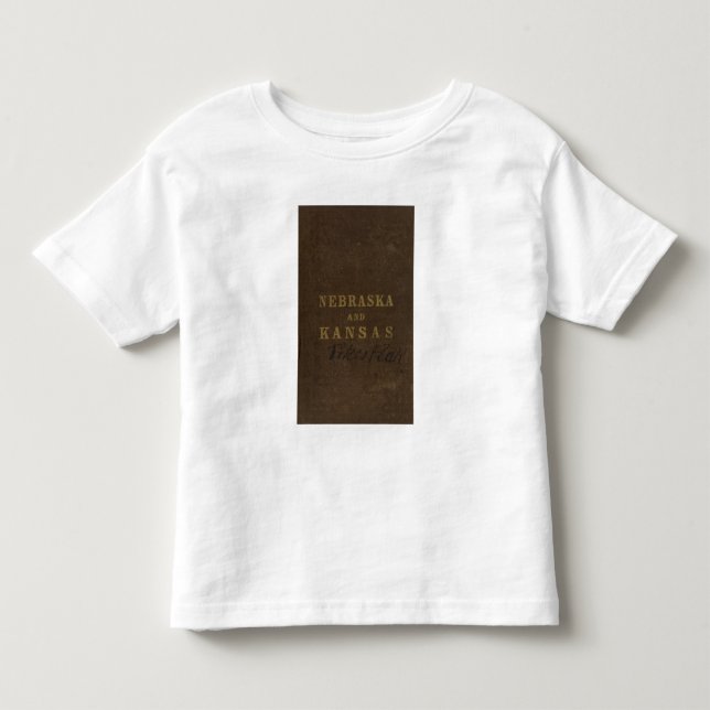 Camiseta De Bebé Nebraska y Kansas (Anverso)