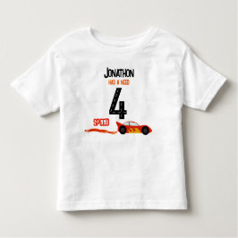 Camiseta De Bebé Necesita 4 racecar de velocidad cuarta fiesta de c