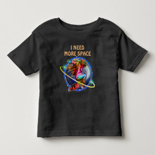 CAMISETA DE BEBÉ NECESITO MÁS PERSONALIZADO ESPACIAL ASTRONAUT GALA