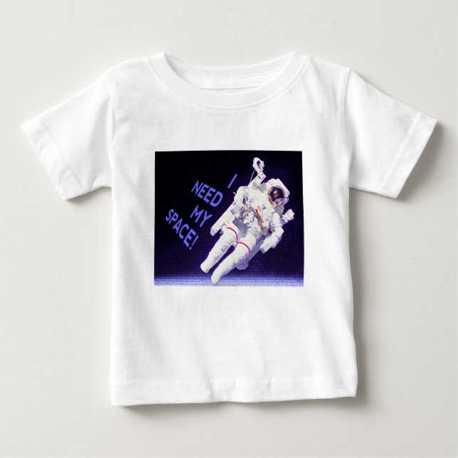 Camiseta De Bebé Necesito mi espacio (Anverso)