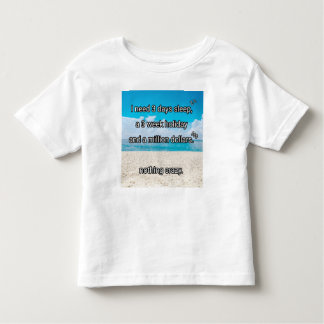 Camiseta De Bebé Necesito un descanso