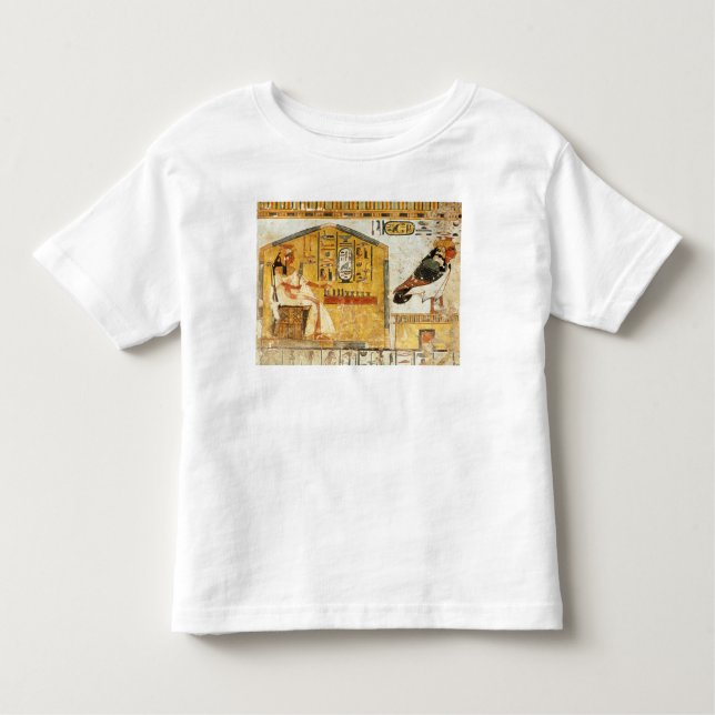 Camiseta De Bebé Nefertari que juega el senet (Anverso)