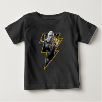 Negro Adam Gray y Gold Lightning Graphic