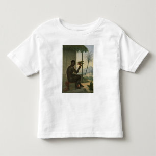 Camiseta De Bebé Negro brasileño con el pájaro tropical