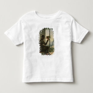 Camiseta De Bebé Negro brasileño con el pájaro tropical