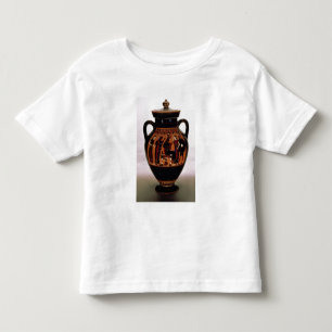 Camiseta De Bebé Negro-figura amphora del ático que representa el