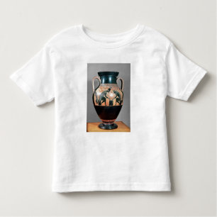 Camiseta De Bebé Negro-figura amphora que representa Ajax y a