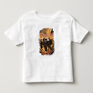 Camiseta De Bebé Negro-figura florero del ático