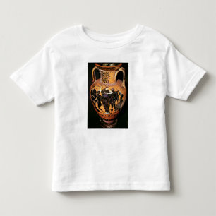 Camiseta De Bebé Negro-figura florero del ático