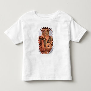 Camiseta De Bebé Negro-figura griega amphora