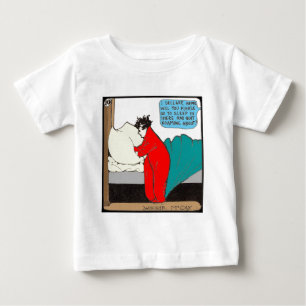 Camiseta De Bebé "Nemo pequeño" en la cama