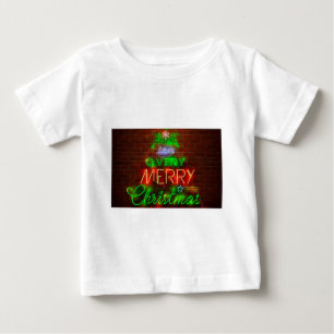 Camiseta De Bebé Neon Tiene Una Feliz Navidad
