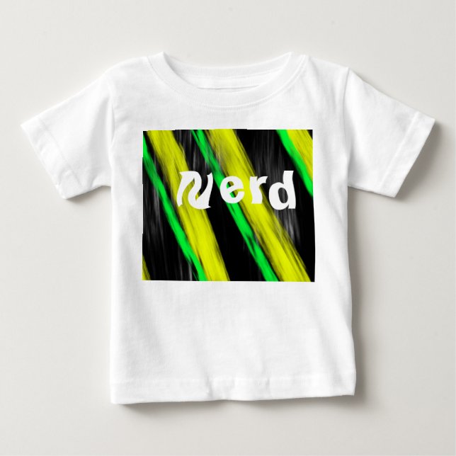 Camiseta De Bebé Nerd (Anverso)