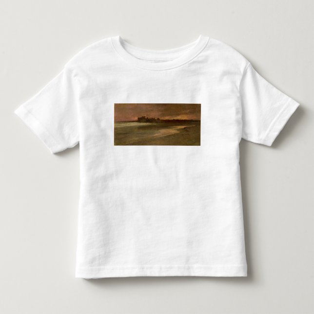 Camiseta De Bebé Nettuno, igualando en la playa (Anverso)