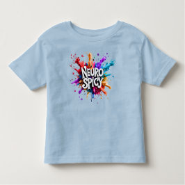 Camiseta De Bebé NEUROSPICY neurodiversity autism adhd dyslexia