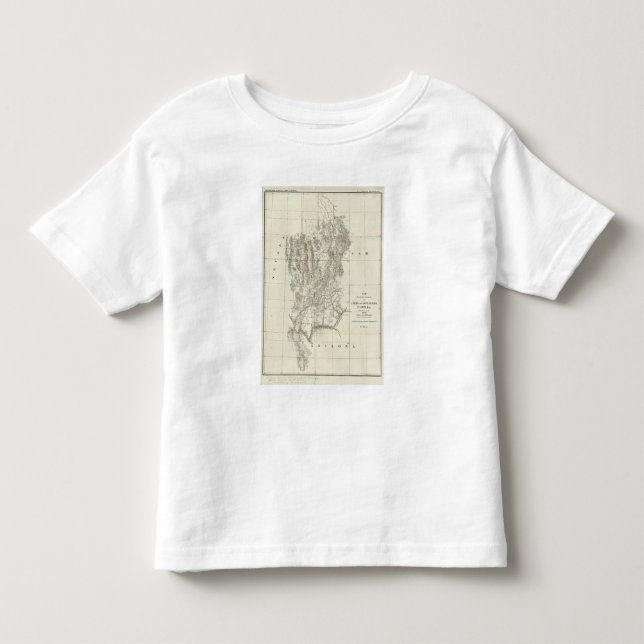 Camiseta De Bebé Nevada, Utah, y mapa de Arizona (Anverso)