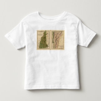 Camiseta De Bebé New Hampshire, Vermont 3