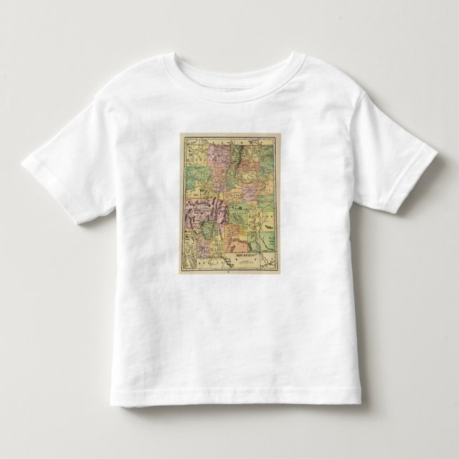 Camiseta De Bebé New México (Anverso)