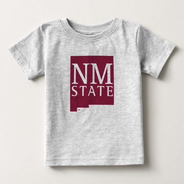 Camiseta De Bebé New Mexico State (Anverso)