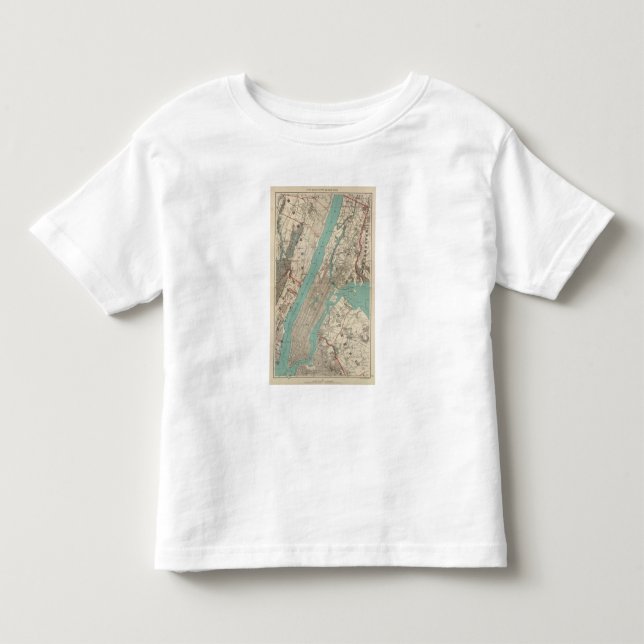 Camiseta De Bebé New York City 2 (Anverso)