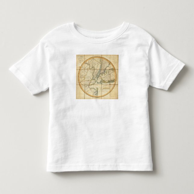 Camiseta De Bebé New York City 3 (Anverso)