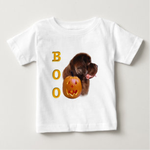 Camiseta De Bebé Newfoundland Brown Halloween BOO