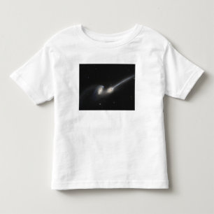 Camiseta De Bebé NGC 4676, también conocido como las galaxias de