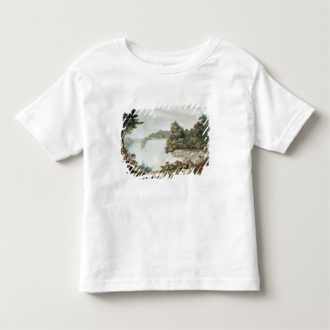 Camiseta De Bebé Niagara Falls, de la isla de la cabra (Anverso)