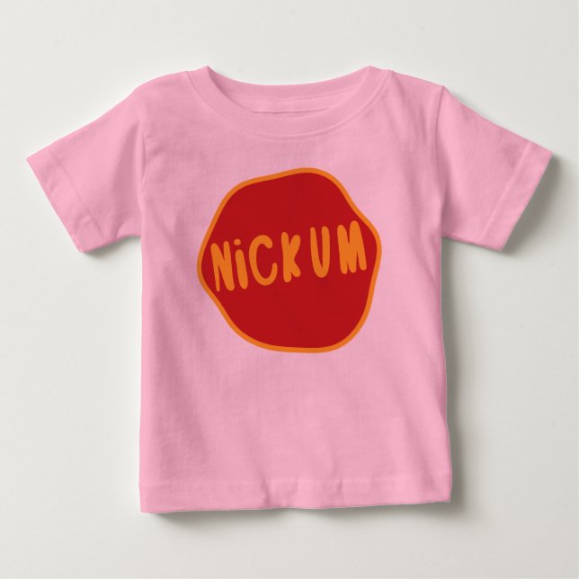 Camiseta De Bebé Nickum Doric Dialect Escocia Escocesa (Anverso)