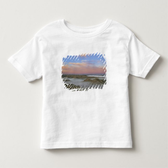 Camiseta De Bebé Niebla del río Misuri cuelga en el río (Anverso)