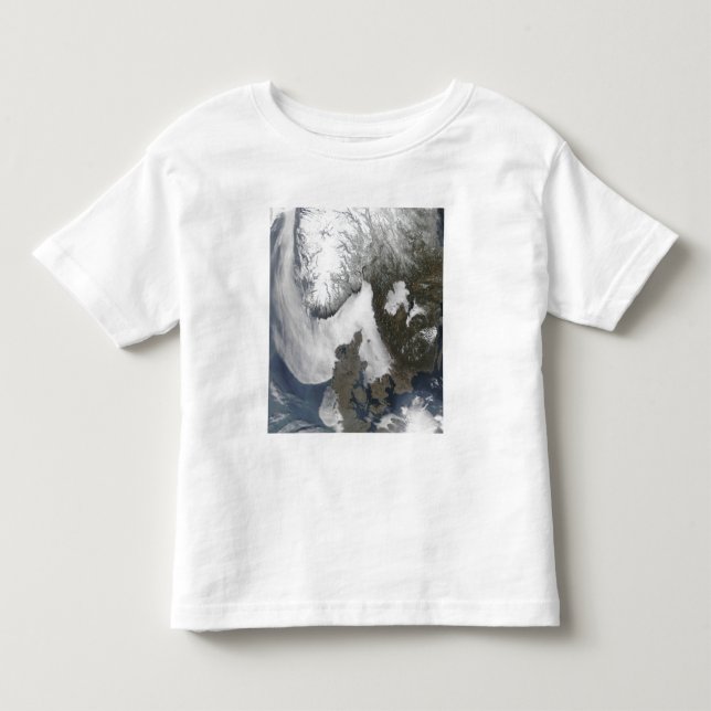 Camiseta De Bebé Niebla marina en Escandinavia (Anverso)