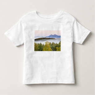Camiseta De Bebé Niebla matutina y los picos de Percy vistos desde 