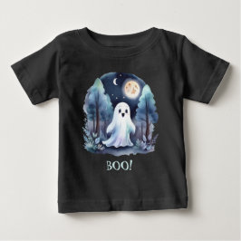 Camiseta De Bebé Niedliches Gespenst Geist im Wald