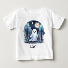 Camiseta De Bebé Niedliches Gespenst Geist im Wald