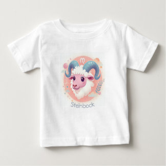 Camiseta De Bebé Niedliches Sternzeichen Design Steinbock