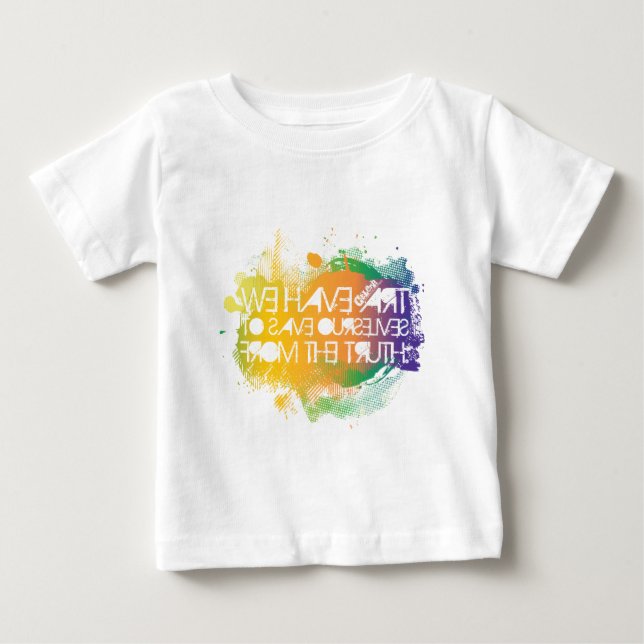 Camiseta De Bebé Nietzsche (Anverso)