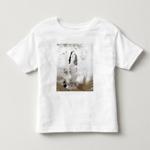 Camiseta De Bebé Nieve alrededor del mar de Aral