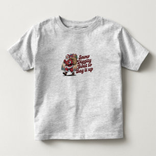 Camiseta De Bebé Nieve Diggity a punto de embolsarlo todo Navidad r