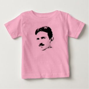 Camiseta De Bebé Nikola Tesla Baby