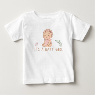 Camiseta de bebé niña adorable – Suave y elegante